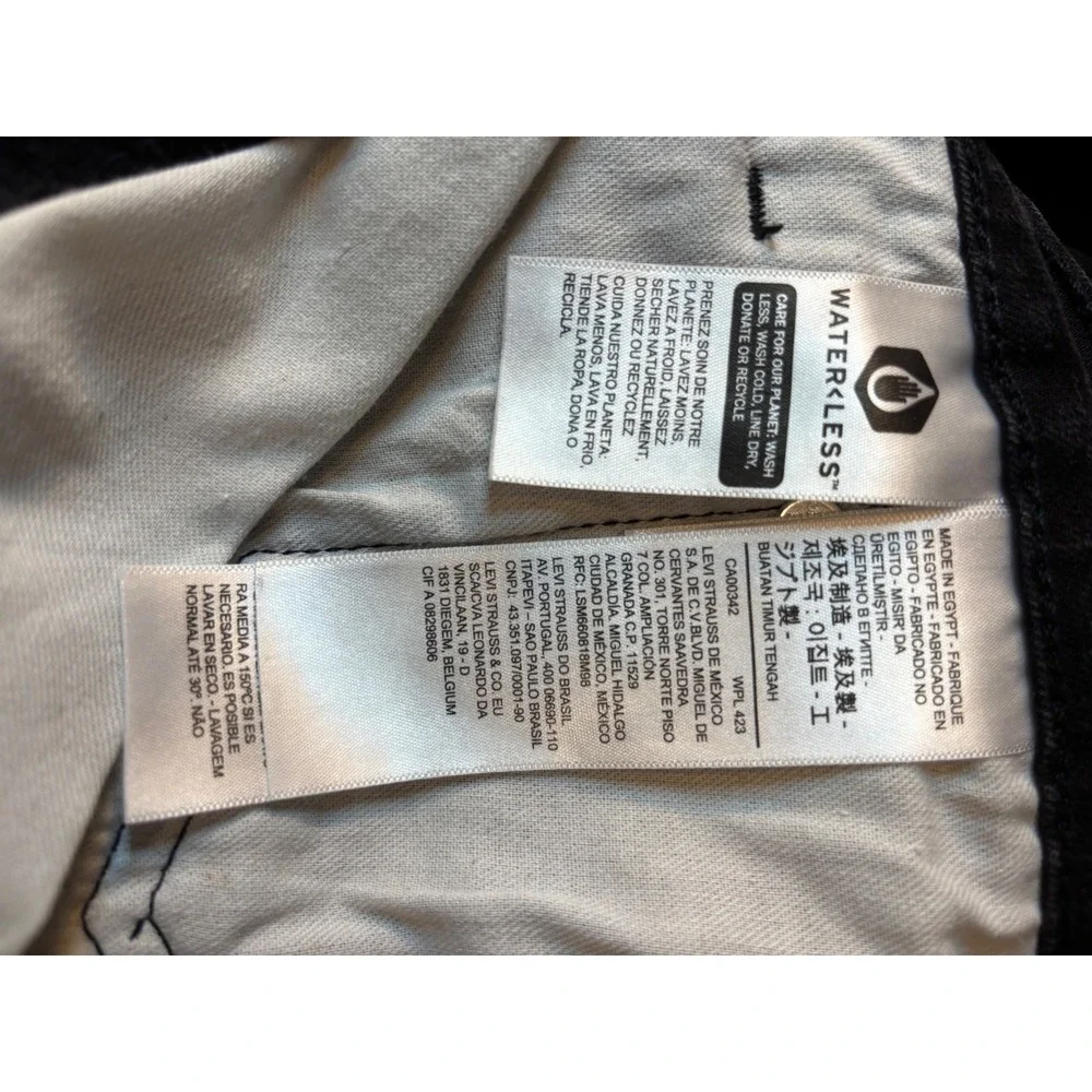 Levis 514 Straight Fit Jeans Mens 38x32 Brown Denim Pants 00514-0730